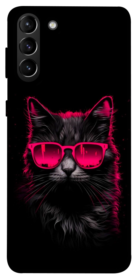 Чехол Cyberpunk cat для Galaxy S21+