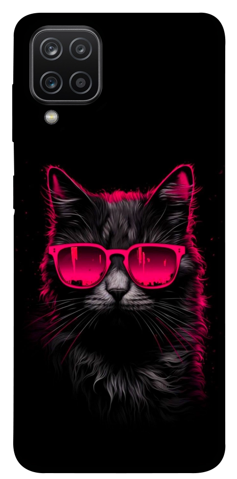 Чехол Cyberpunk cat для Galaxy A12