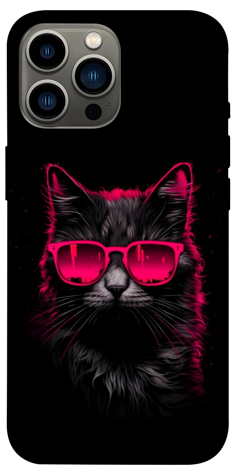 Чехол Cyberpunk cat для iPhone 13 Pro Max