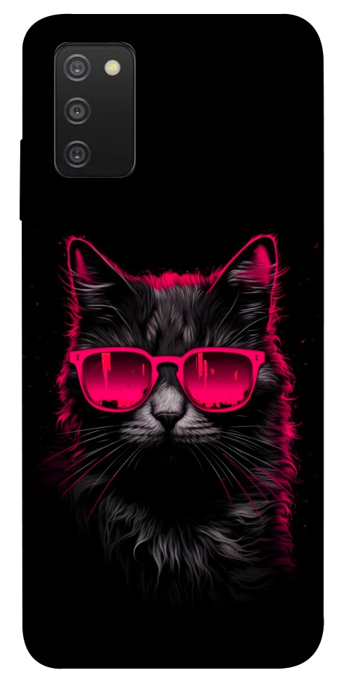 Чехол Cyberpunk cat для Galaxy A03s