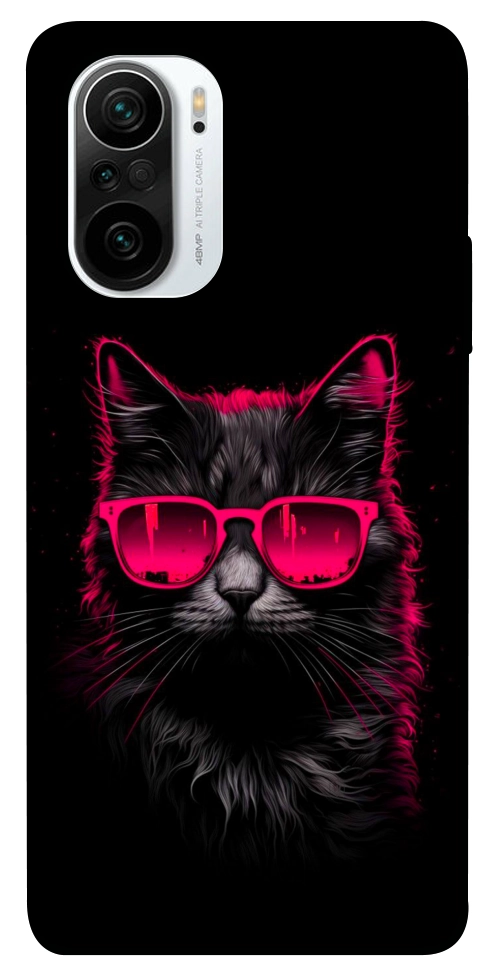 Чехол Cyberpunk cat для Xiaomi Redmi K40