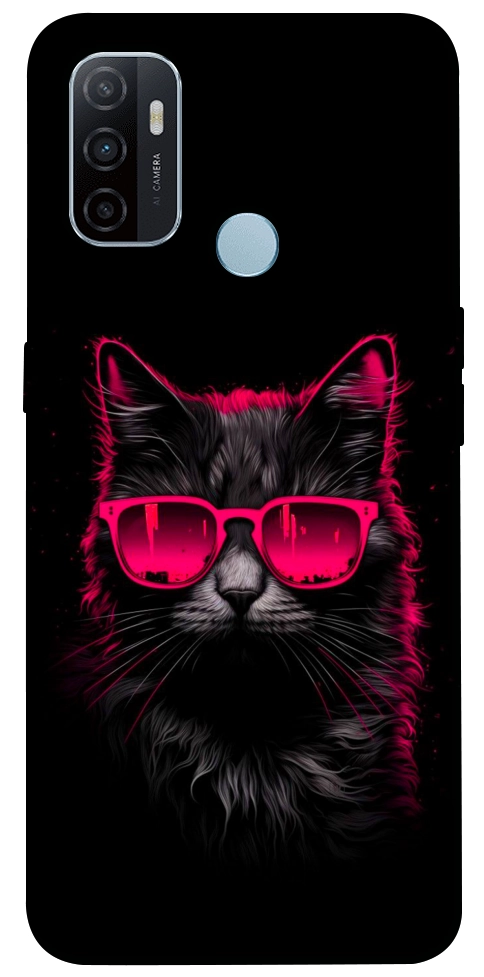 Чехол Cyberpunk cat для Oppo A32