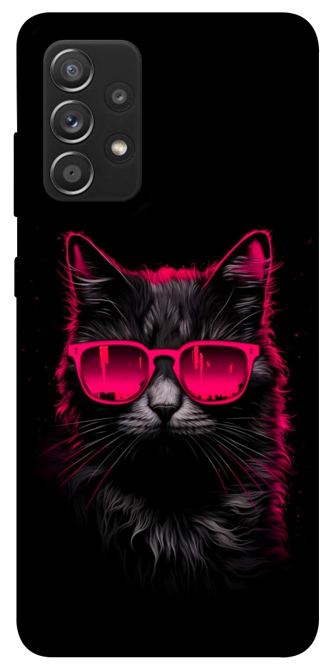 Чехол Cyberpunk cat для Galaxy A52s