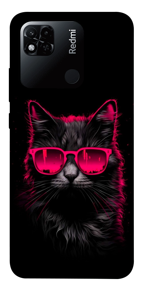 Чехол Cyberpunk cat для Xiaomi Redmi 10A