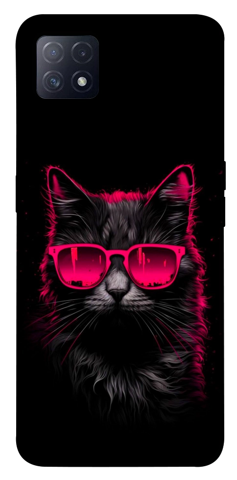 Чехол Cyberpunk cat для Oppo A73 5G