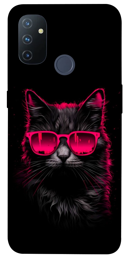 Чехол Cyberpunk cat для OnePlus Nord N100