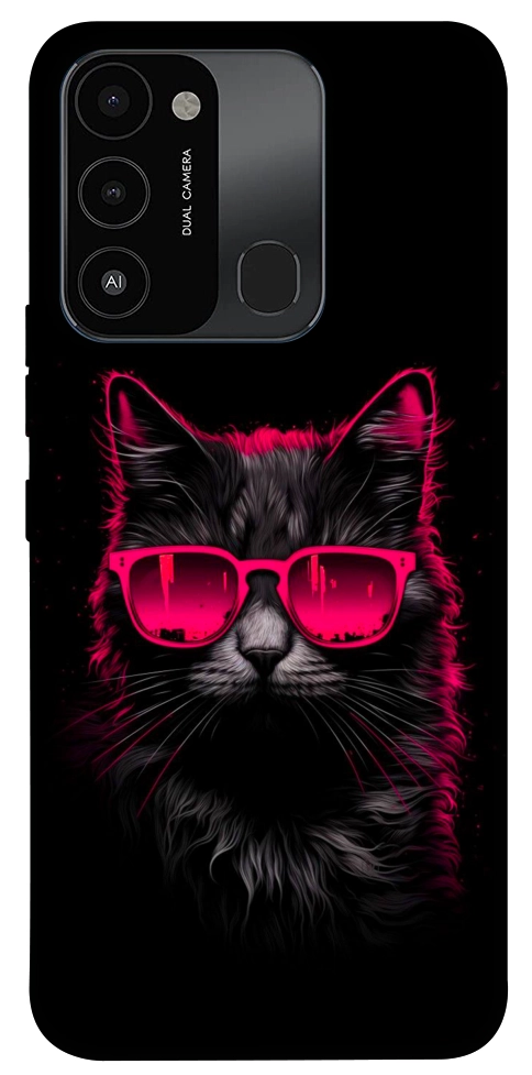 Чехол Cyberpunk cat для TECNO Spark Go 2022 (KG5m)