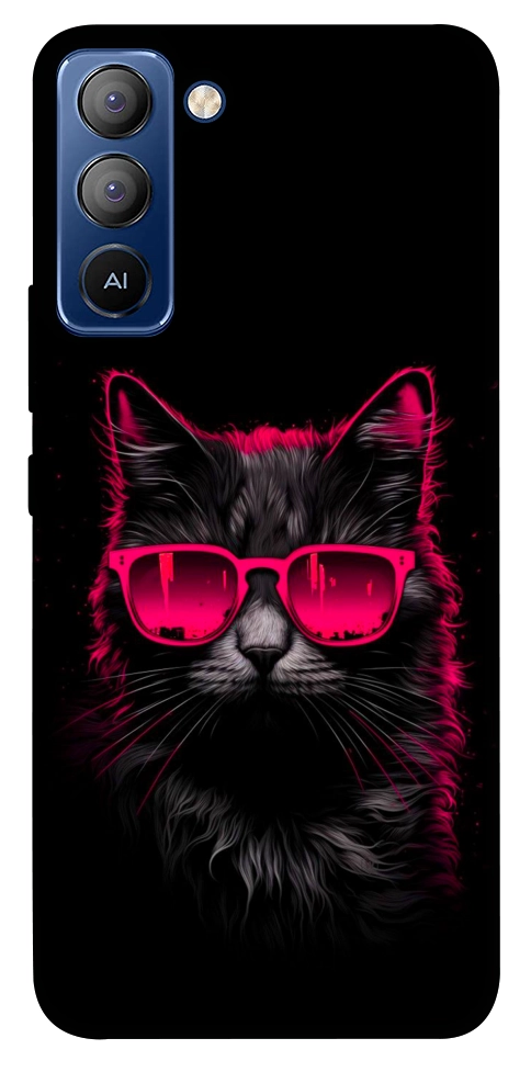 Чехол Cyberpunk cat для TECNO Pop 5 LTE