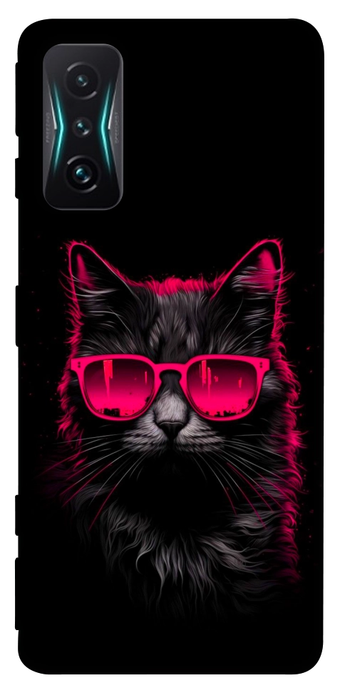 Чехол Cyberpunk cat для Xiaomi Redmi K50 Gaming