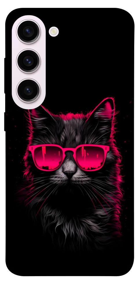 Чехол Cyberpunk cat для Galaxy S23+