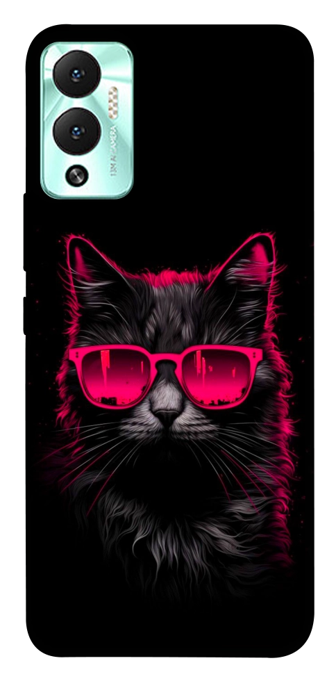 Чехол Cyberpunk cat для Infinix Hot 12 Play