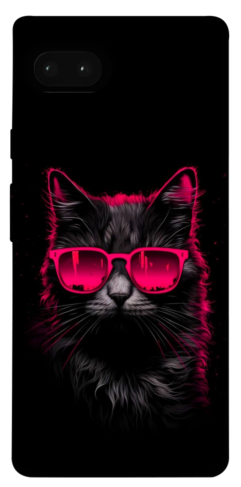 Чехол Cyberpunk cat для Google Pixel 7A