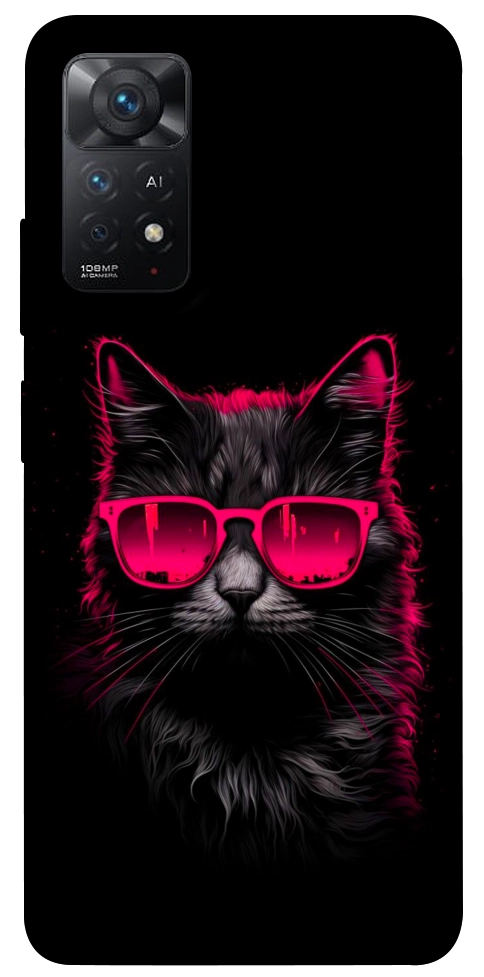 Чехол Cyberpunk cat для Xiaomi Redmi Note 12 Pro