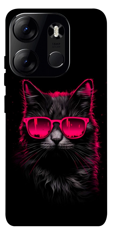 Чехол Cyberpunk cat для Tecno Spark Go 2023