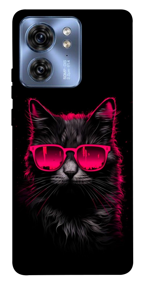 Чехол Cyberpunk cat для Motorola Edge 40