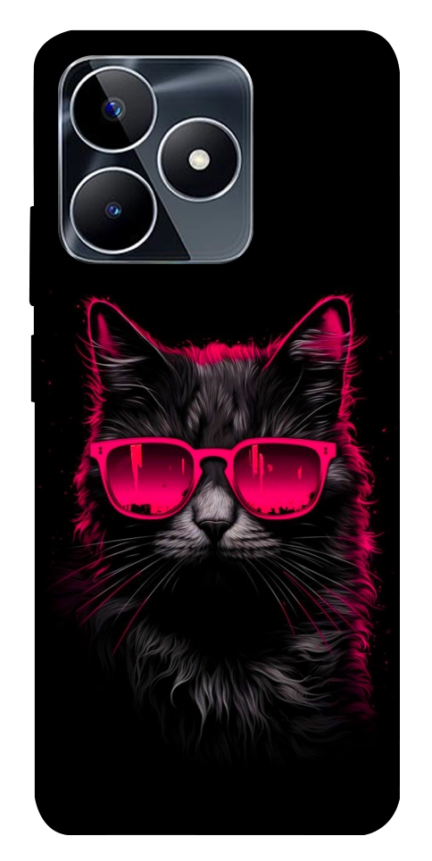 Чехол Cyberpunk cat для Realme C53