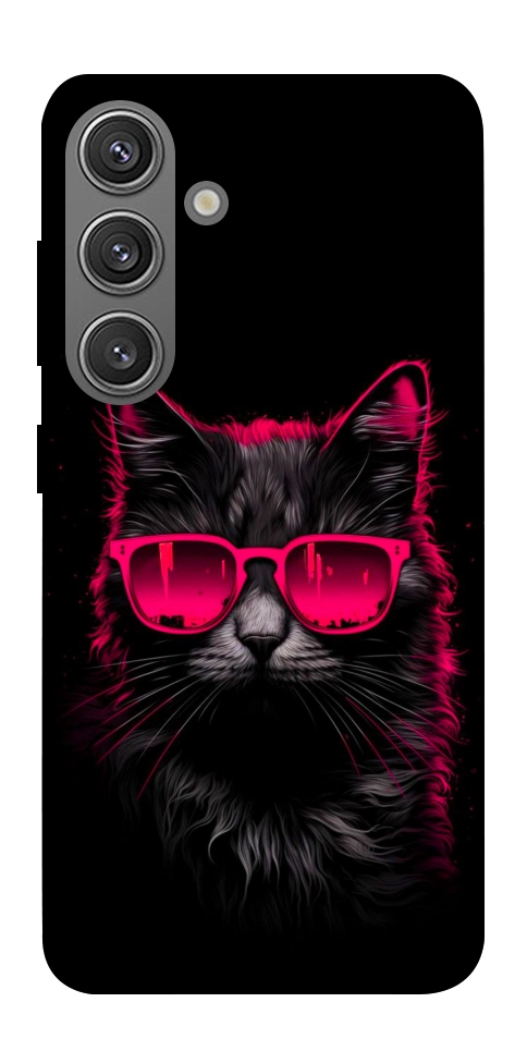 Чехол Cyberpunk cat для Galaxy S24