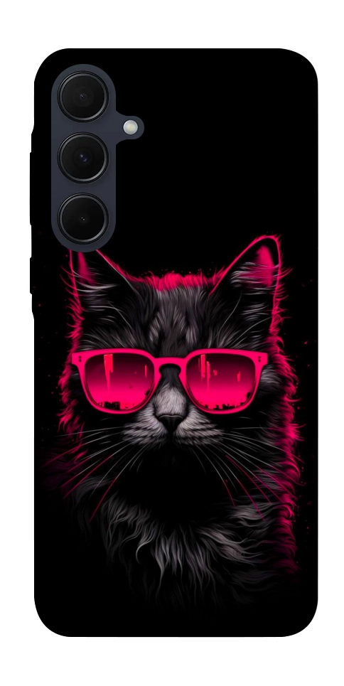 Чехол Cyberpunk cat для Galaxy A55