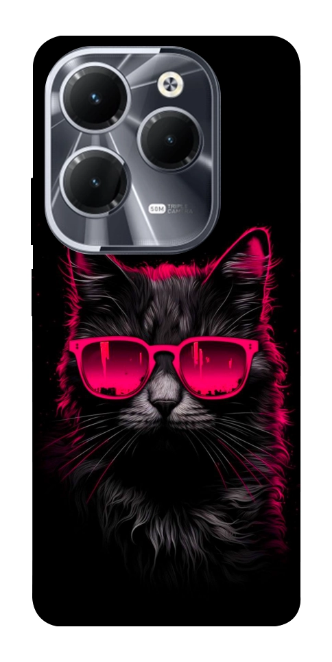 Чехол Cyberpunk cat для Infinix Hot 40 Pro