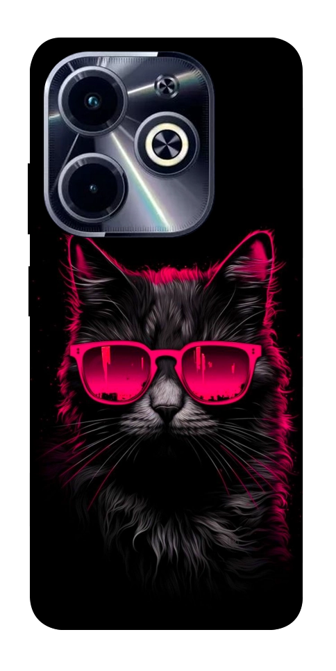 Чехол Cyberpunk cat для Infinix Hot 40i