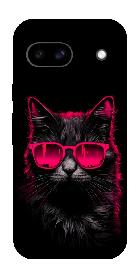 Чехол Cyberpunk cat для Google Pixel 8a