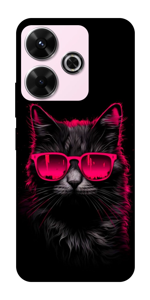 Чехол Cyberpunk cat для Xiaomi Redmi 13 4G