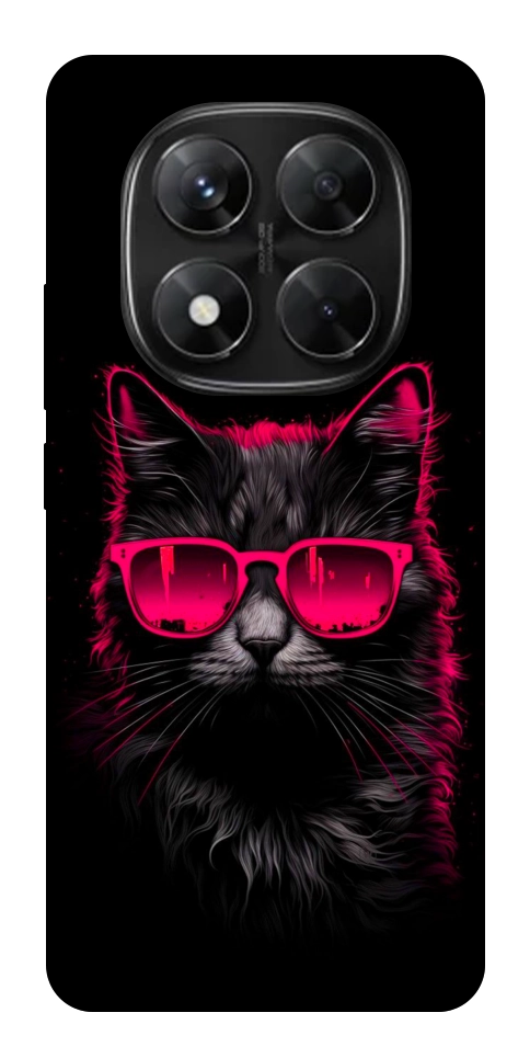 Чехол Cyberpunk cat для Xiaomi Redmi Note 14 Pro 5G