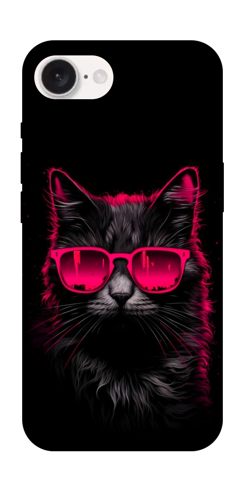 Чехол Cyberpunk cat для iPhone 16e