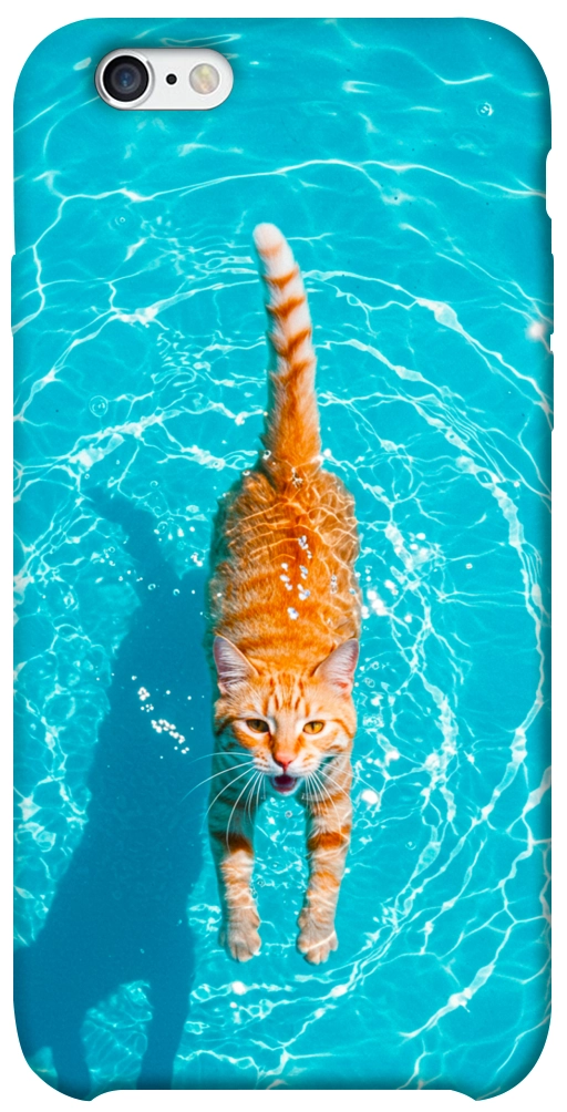 Чехол Cat swimming для iPhone 6