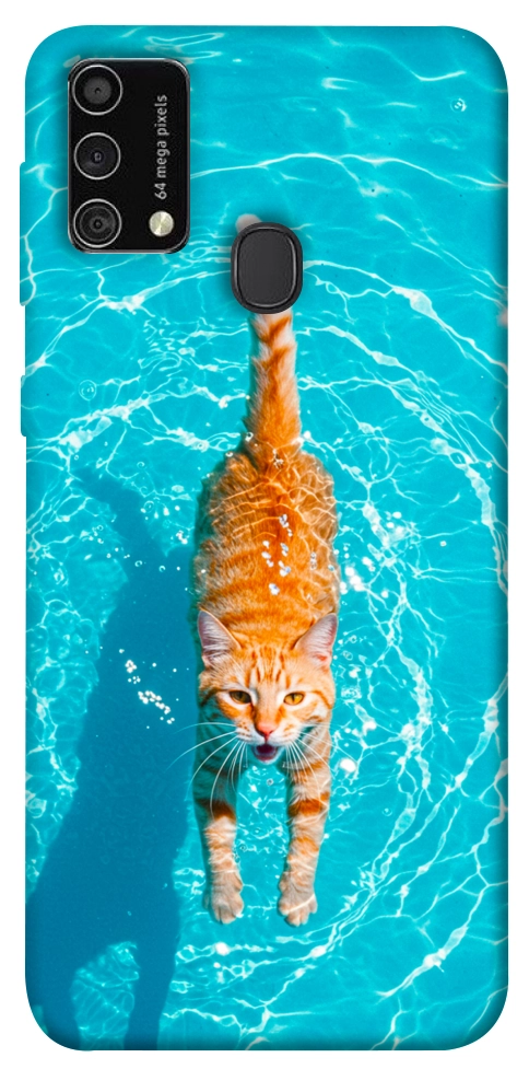 Чехол Cat swimming для Galaxy M21s