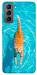 Чехол Cat swimming для Galaxy S21 FE