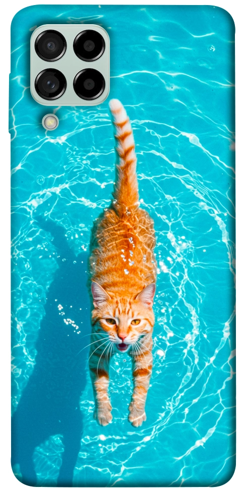 Чехол Cat swimming для Galaxy M53