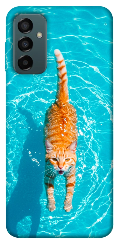 Чехол Cat swimming для Galaxy M23 5G