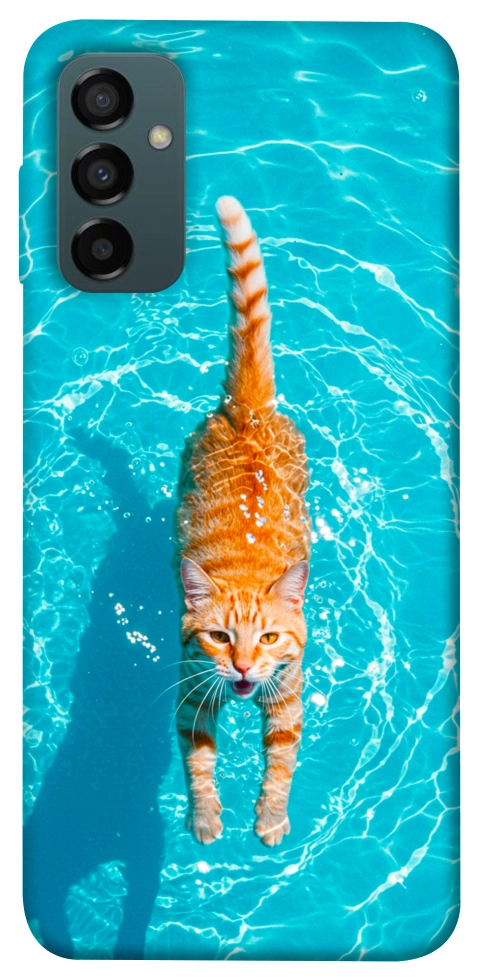 Чехол Cat swimming для Galaxy M14 5G