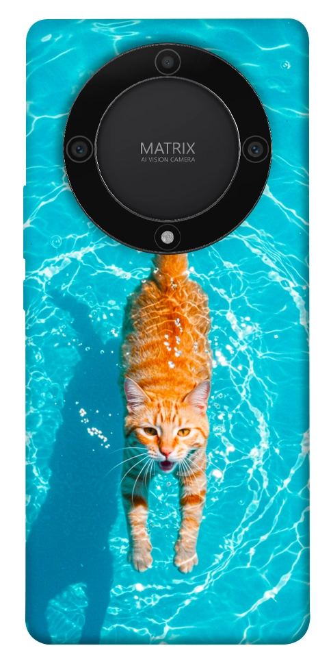 Чохол Cat swimming для Huawei Magic5 Lite