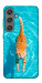 Чехол Cat swimming для Galaxy S24