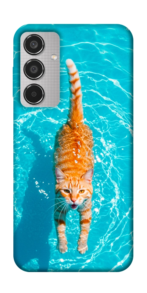 Чехол Cat swimming для Galaxy M35 5G