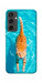 Чехол Cat swimming для Galaxy S24 FE