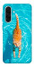 Чехол Cat swimming для Galaxy A56 5G