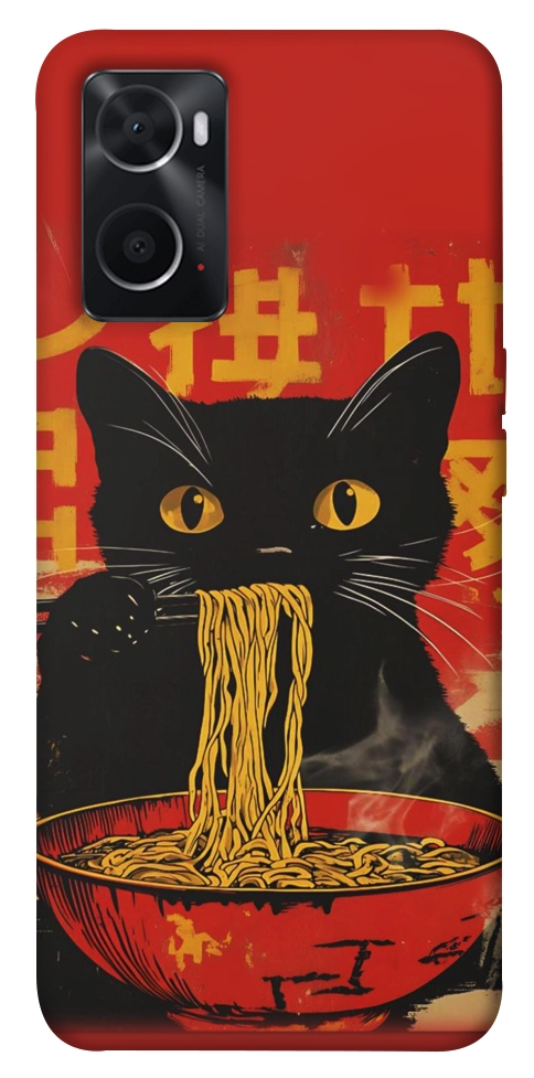 Чехол Cat noodles для Oppo A76 4G