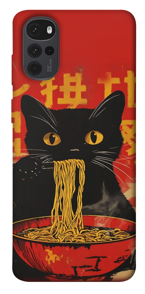 Чехол Cat noodles для Motorola Moto G22