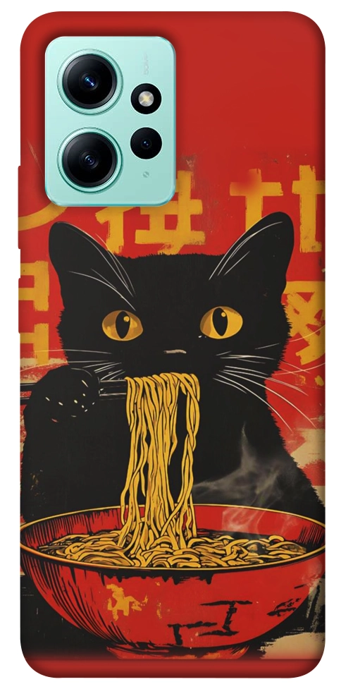 Чехол Cat noodles для Xiaomi Redmi Note 12 4G