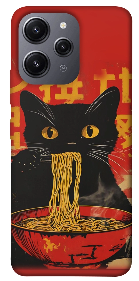 Чехол Cat noodles для Xiaomi Redmi 12