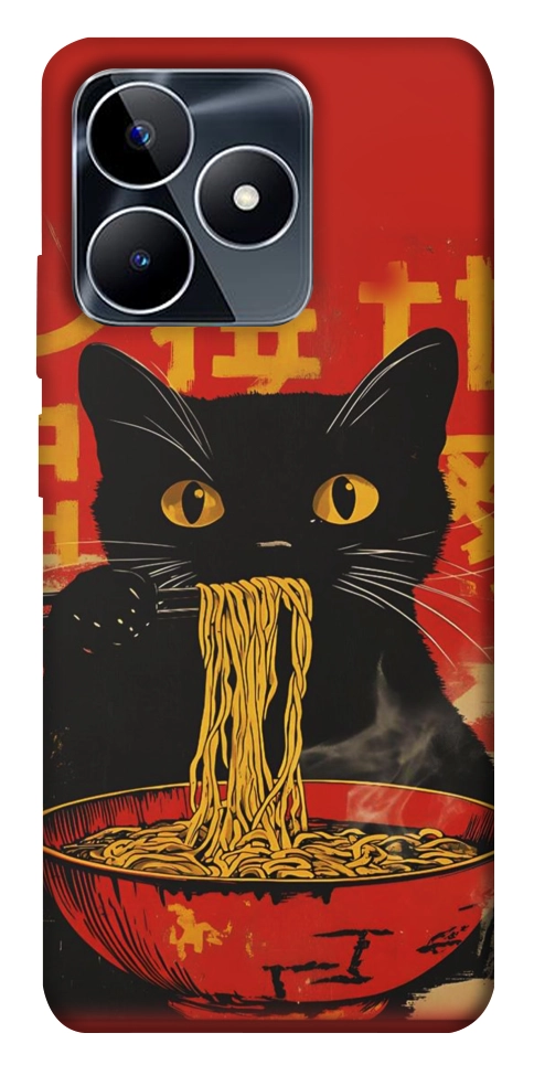 Чехол Cat noodles для Realme C53