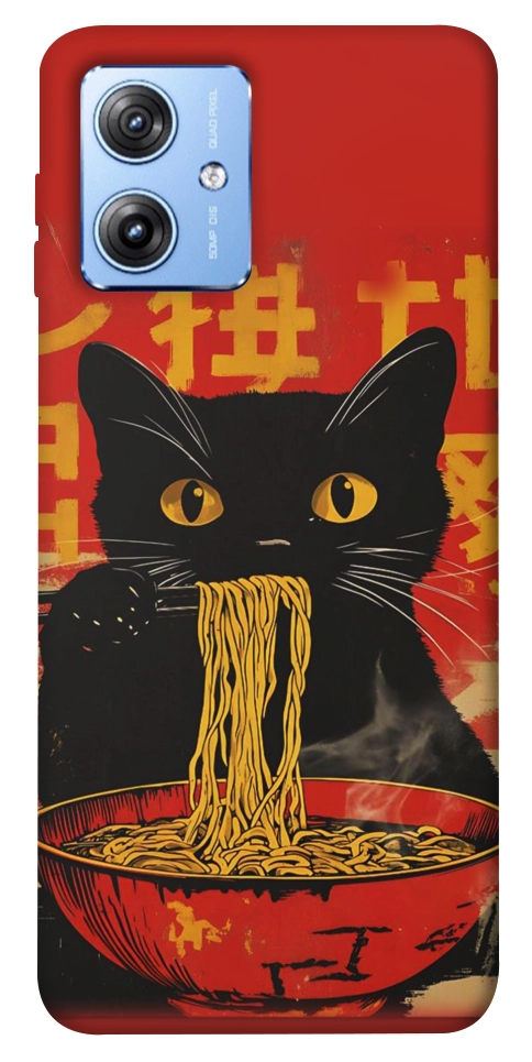 Чехол Cat noodles для Motorola Moto G84