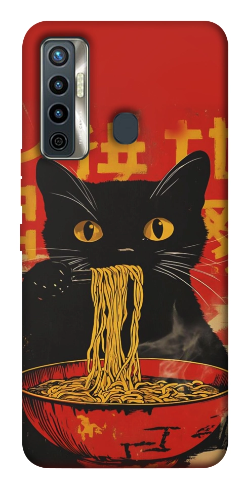 Чехол Cat noodles для TECNO Camon 17