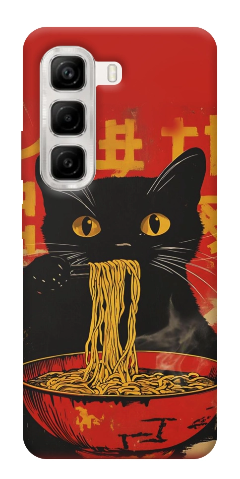 Чехол Cat noodles для Infinix Hot 50 4G