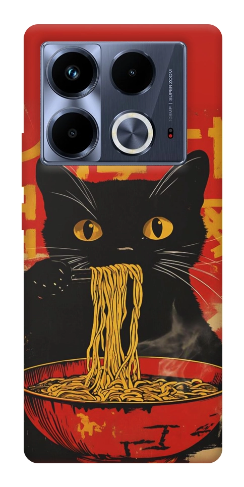 Чехол Cat noodles для Infinix Note 40 4G