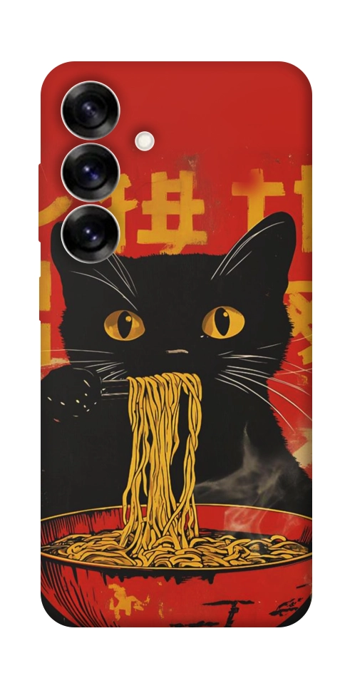 Чехол Cat noodles для Galaxy S25