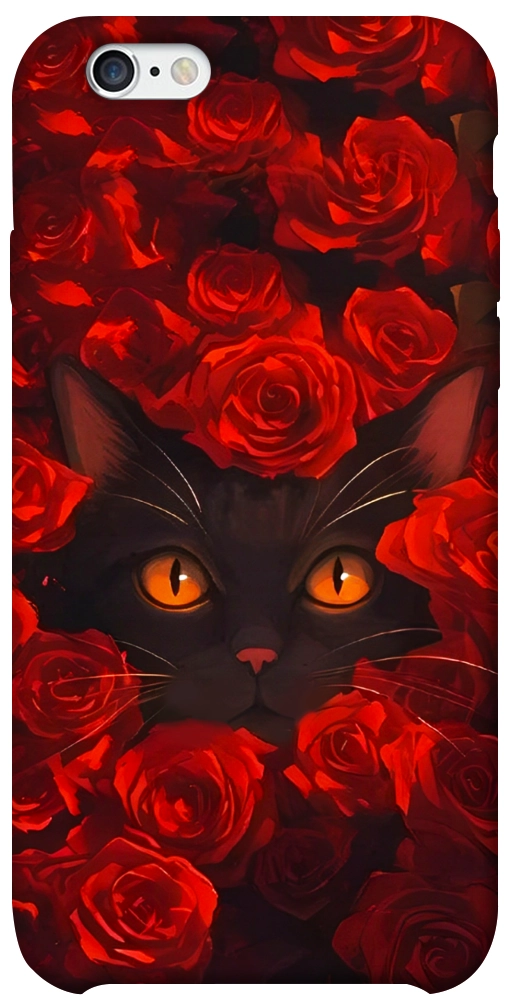 Чехол Rose cat для iPhone 6